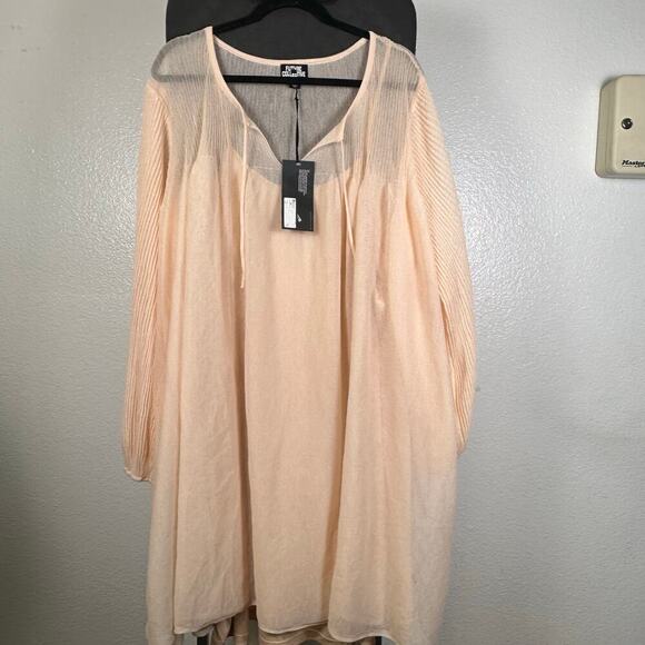 Future Collective | Women Peach Dress - Picture 1 of 5
